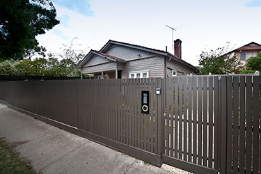 Contemporary picket fence